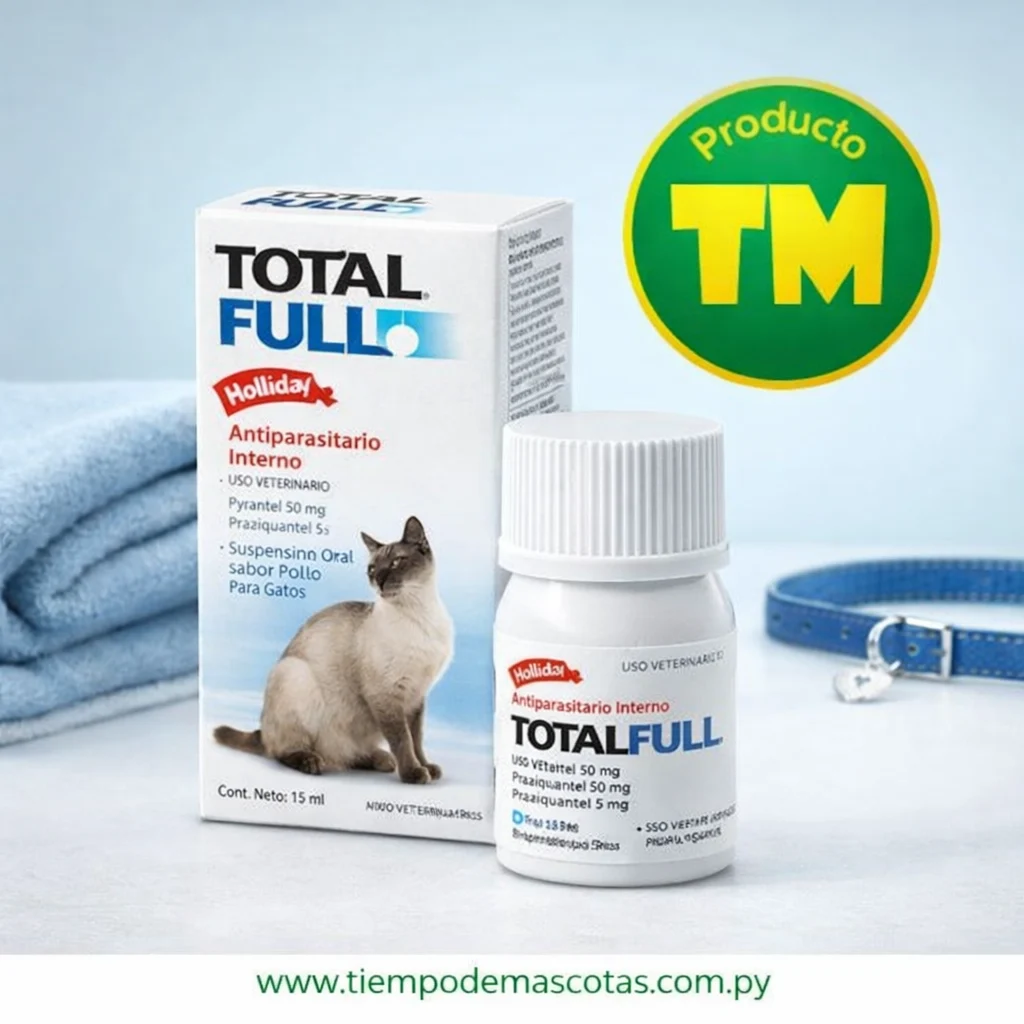 Holliday Total Full Gatos Suspension 15ml - Producto en Tiempo de Mascotas