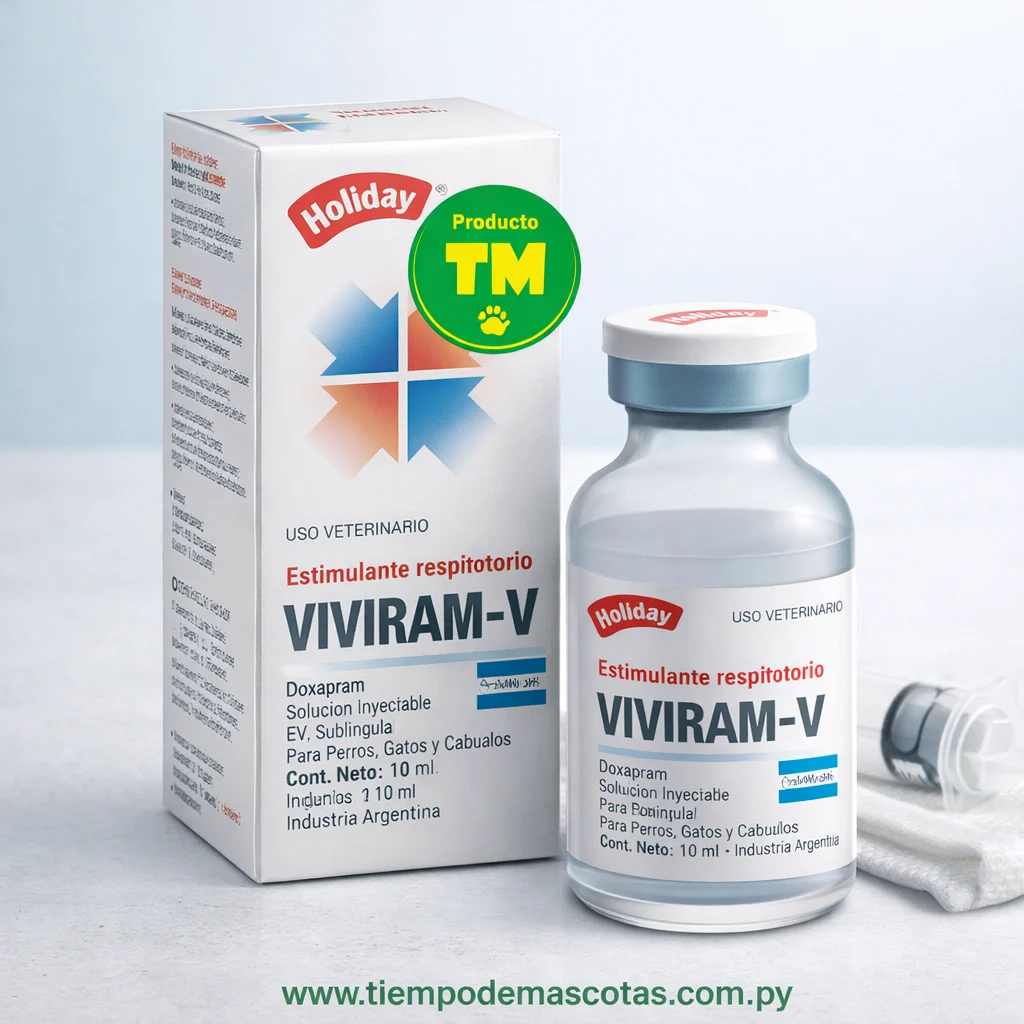 Holliday Viviram V 10ml Inyectab. - Producto en Tiempo de Mascotas
