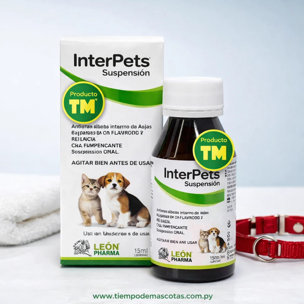 Interpets Suspension 15ml Leon Pharma - Producto en Tiempo de Mascotas