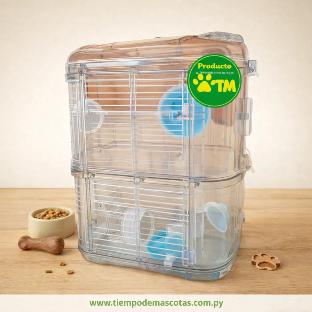 Jaula Hamster S02 A40 L30 A20 - Producto en Tiempo de Mascotas