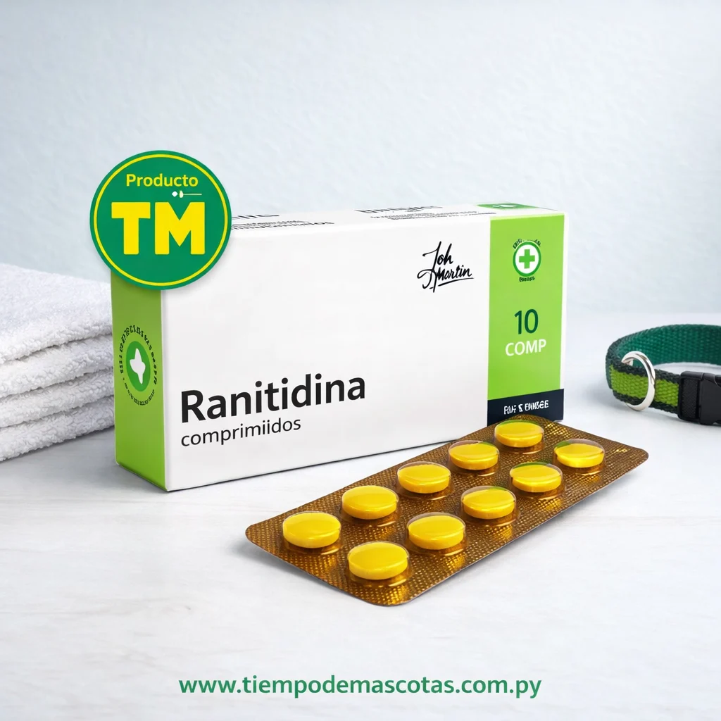 John Martin Ranitidina 10Comp - Producto en Tiempo de Mascotas