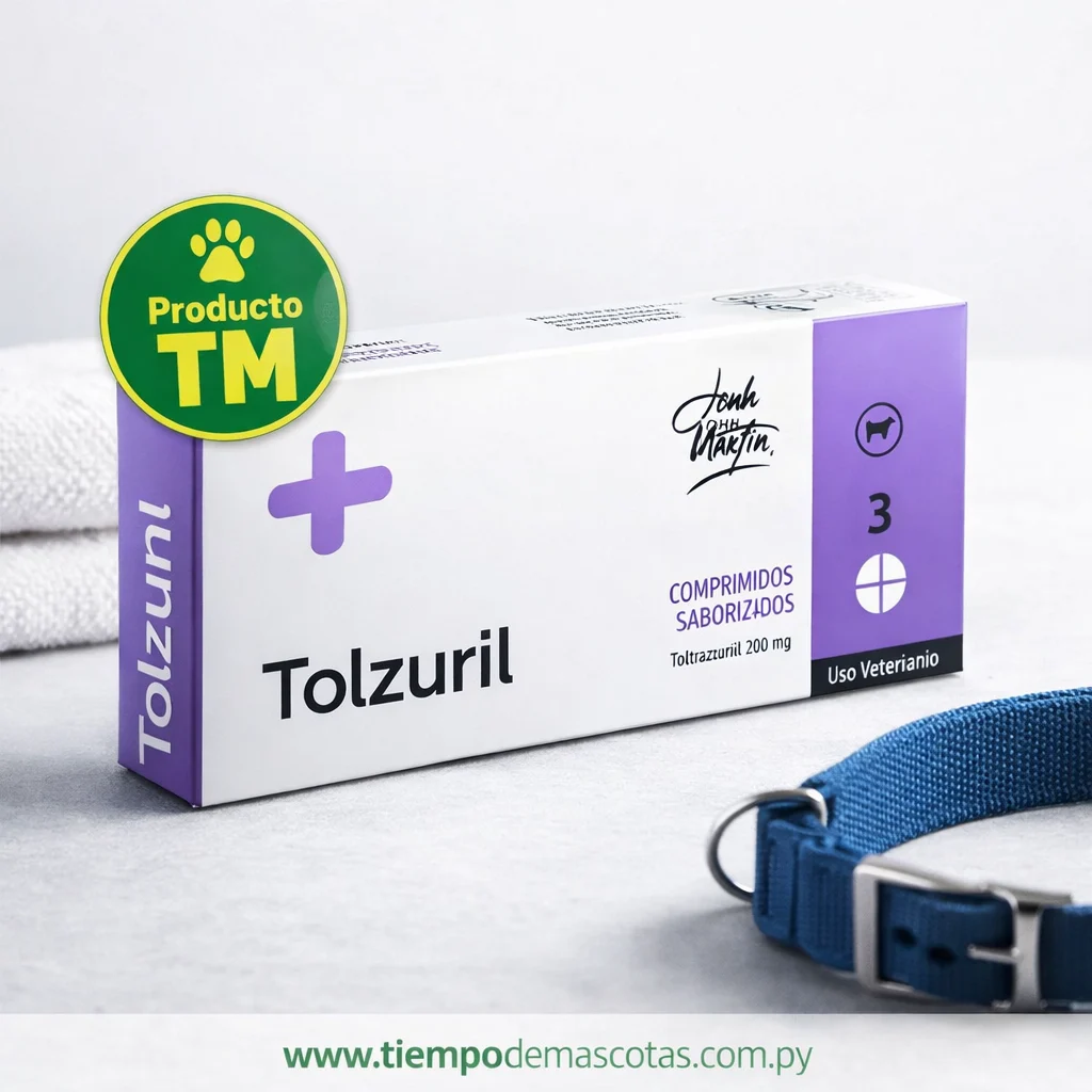 John Martin Tolzuril 200mg 3Comp - Producto en Tiempo de Mascotas
