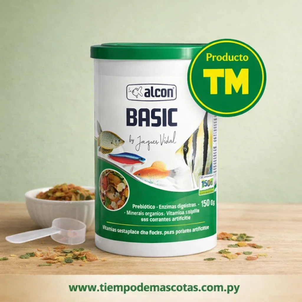 Peces Labcon Basic 150g - Producto en Tiempo de Mascotas