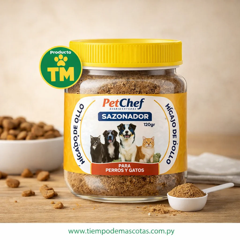 Petchef Sazonador de Higado - Producto en Tiempo de Mascotas