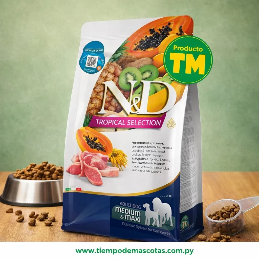 Nyd Perro Tropical Adulto Med Maxi Cordero 10kg