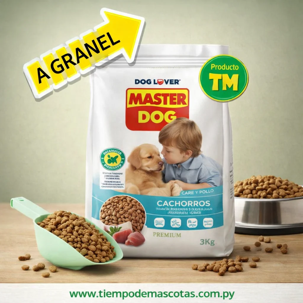 Masterdog Cachorro Carne Granel - Producto en Tiempo de Mascotas