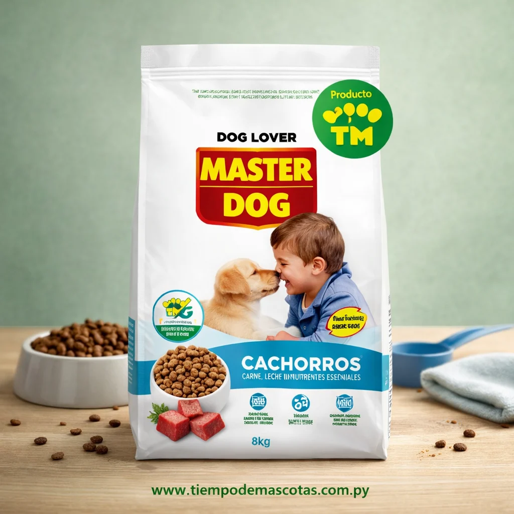 MASTERDOG CACHORRO CARNE LECHE 8KG