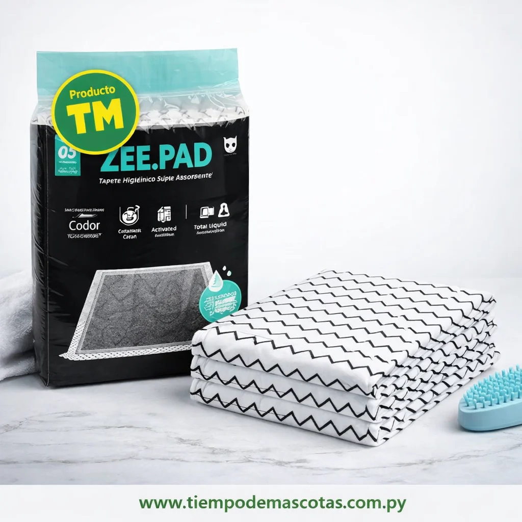 Zeepad Carbon Activado 80*60 5Unidades - Producto en Tiempo de Mascotas