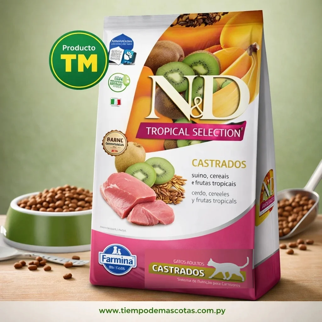 Nyd Gato Tropical Cast Cerdo 7kg