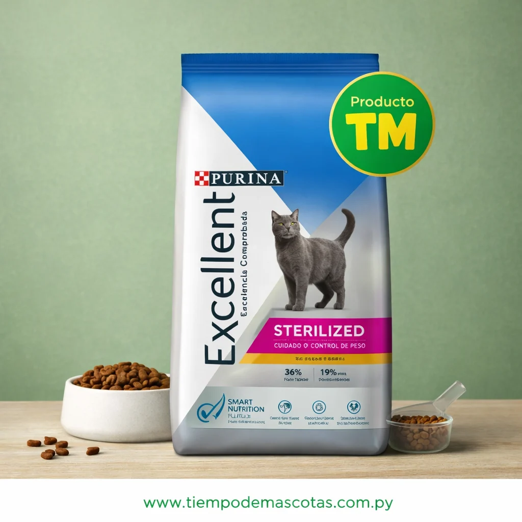 Excellent Gato Sterilized 1kg - Producto en Tiempo de Mascotas
