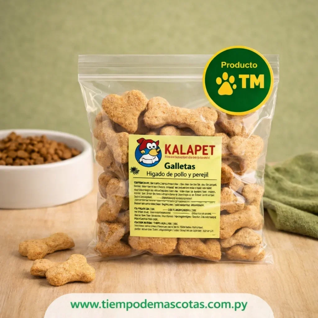 Kalapet Galletas Higado de Pollo y Perejil - Producto en Tiempo de Mascotas