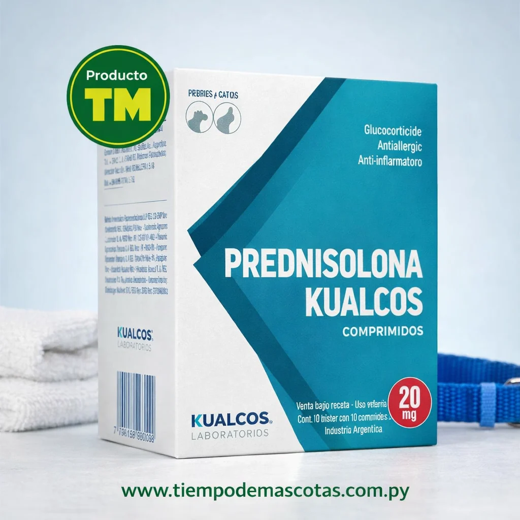 KUALCOS PREDNISOLONA 20MG 10COMP - Caja de 10u