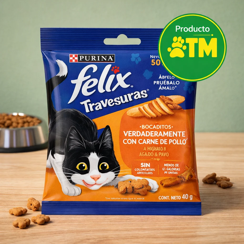 Felix Travesuras Bocaditos Pollo 40g