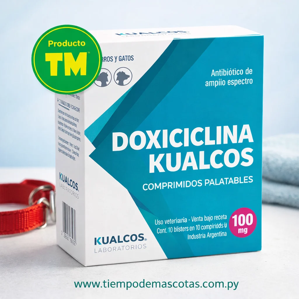 KUALCOS DOXICICLINA 100MG 10COMP - Caja de 10u