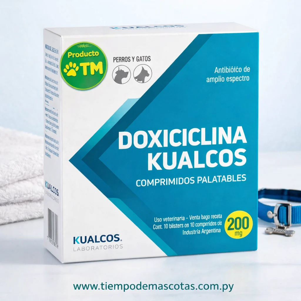 KUALCOS DOXICICLINA 200MG 10COMP - Caja de 10u