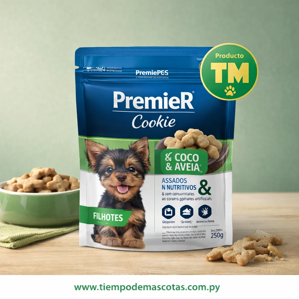 PREMIER PERRO COOKIE CACHORRO COCO AVENA 250G