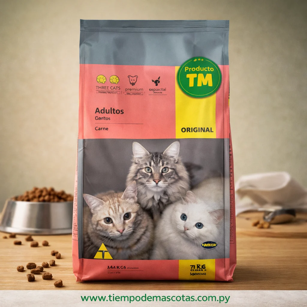 THREECATS ADULTO ORIGINAL 1KG - Caja de 3u