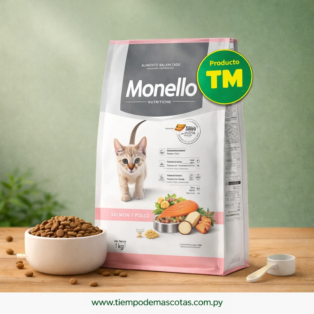 MONELLO GATITO SALMON POLLO 1KG - Caja de 3u