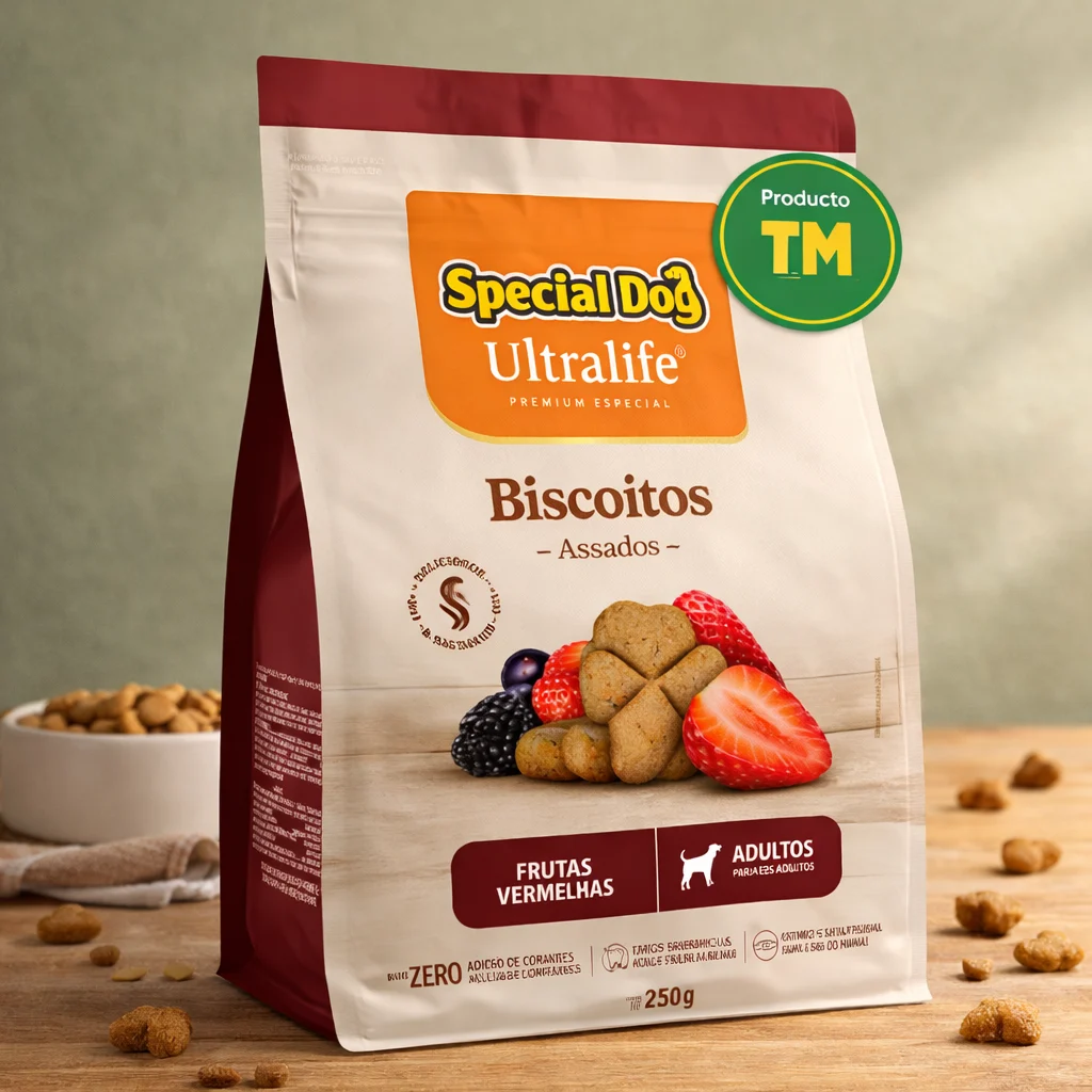Special Dog Biscoitos Frutas Vermelhas 250g