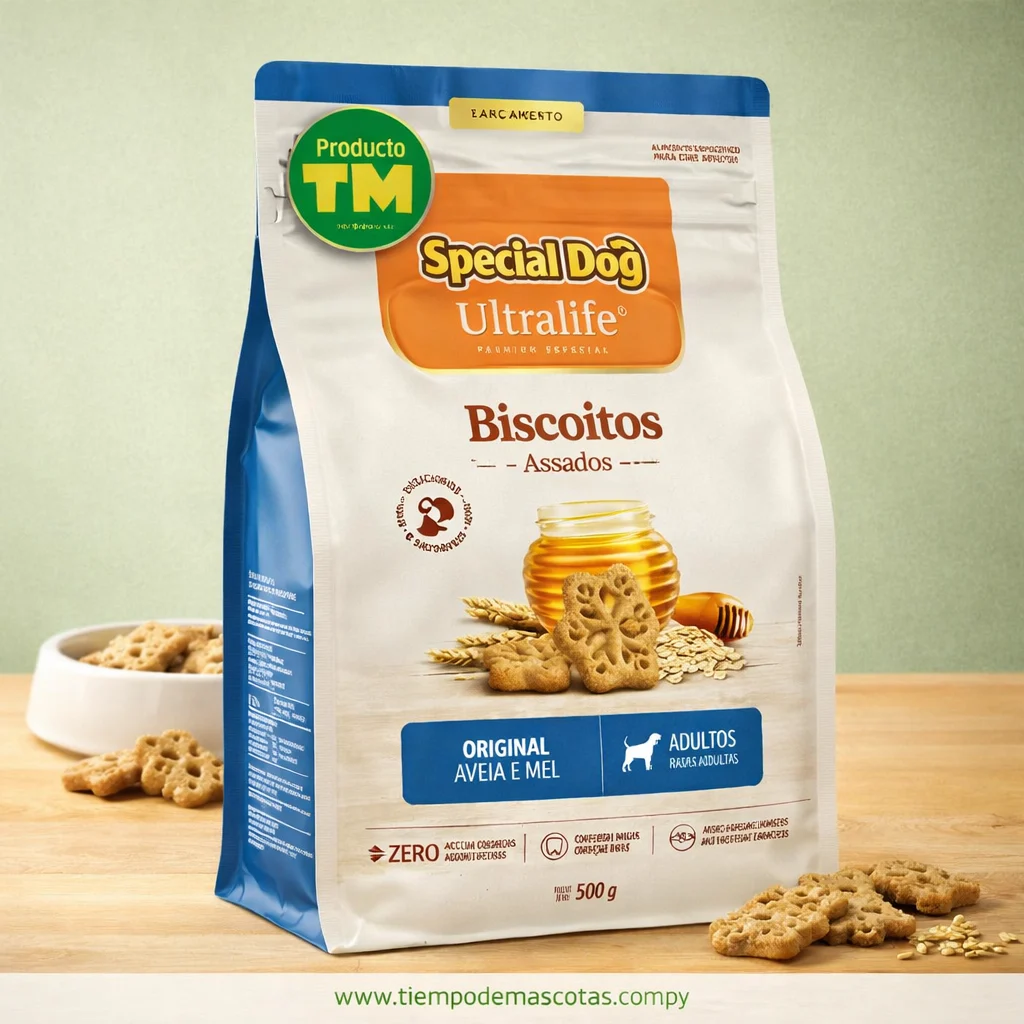Special Dog Biscoitos Original Aveia e Mel 500g