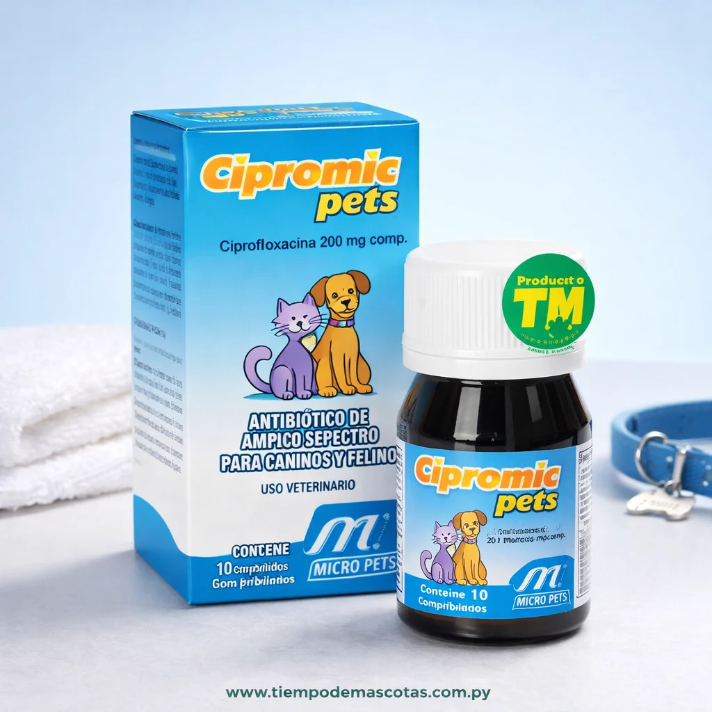 Mercosules Cipromic Pets 10Comprimidos