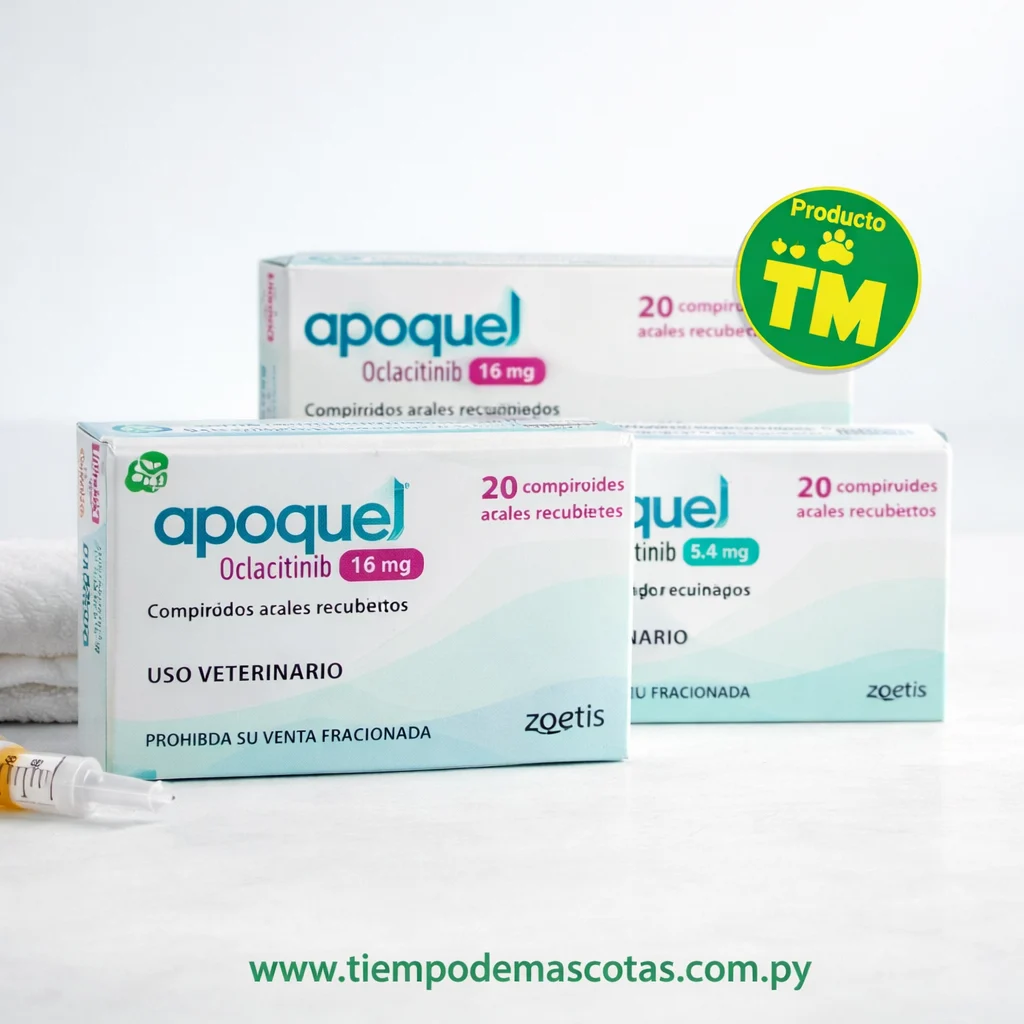 Zoetis Apoquel 5.4mg 20 Comp - Producto en Tiempo de Mascotas